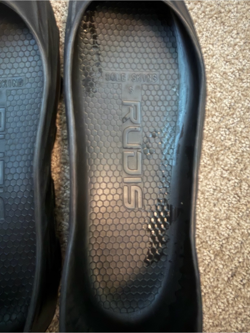 Rudis Men's Black Athletic Slip-On wrestling Shoe Covers - Picture 4 of 4
